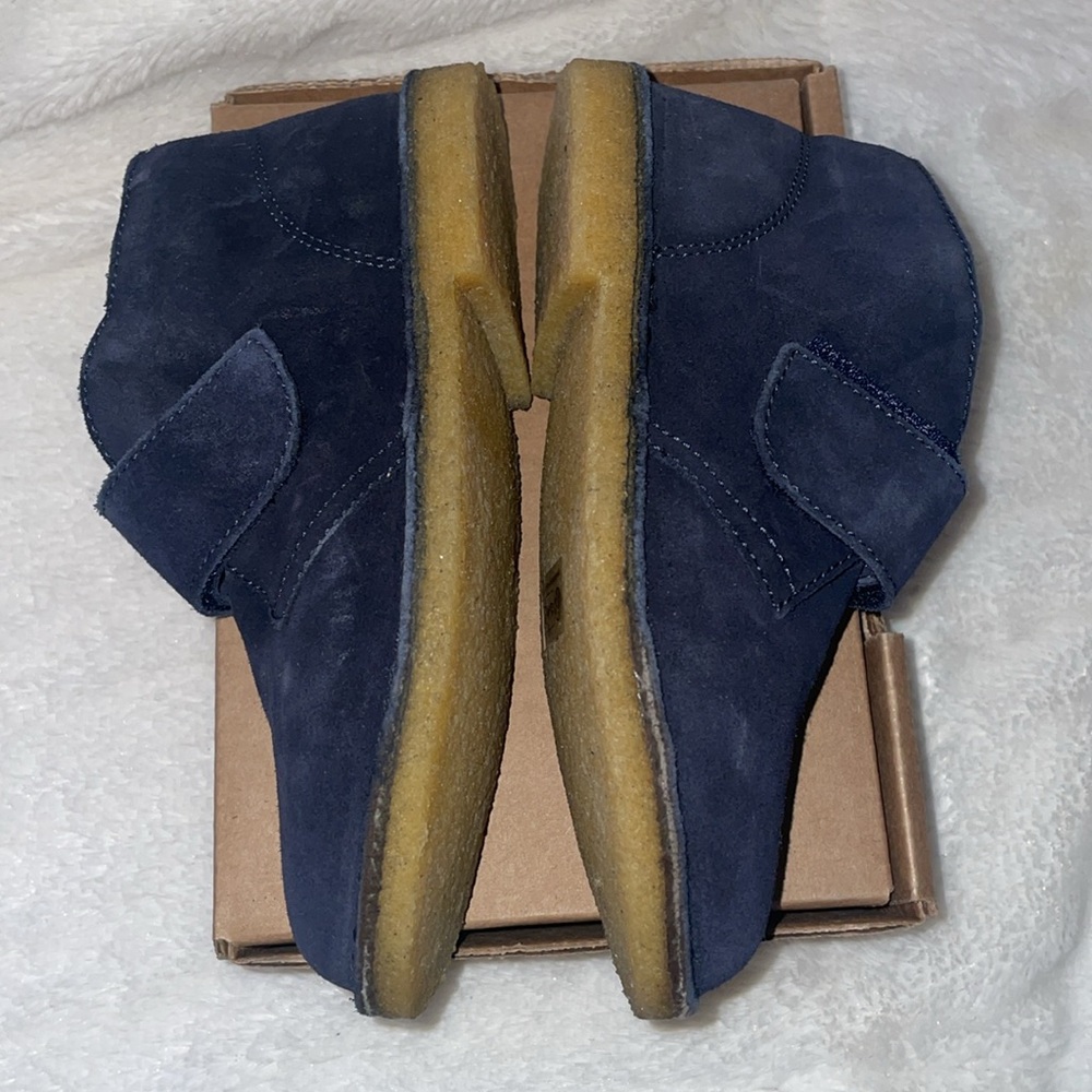 NWT NATURINO CHOCO Suede Desert Boots in Blue - Picture 13 of 15